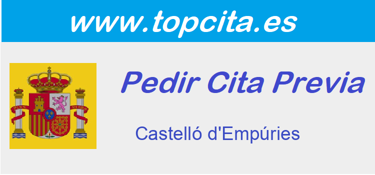 Cita Previa Certificado empadronamiento  castello-dempuries